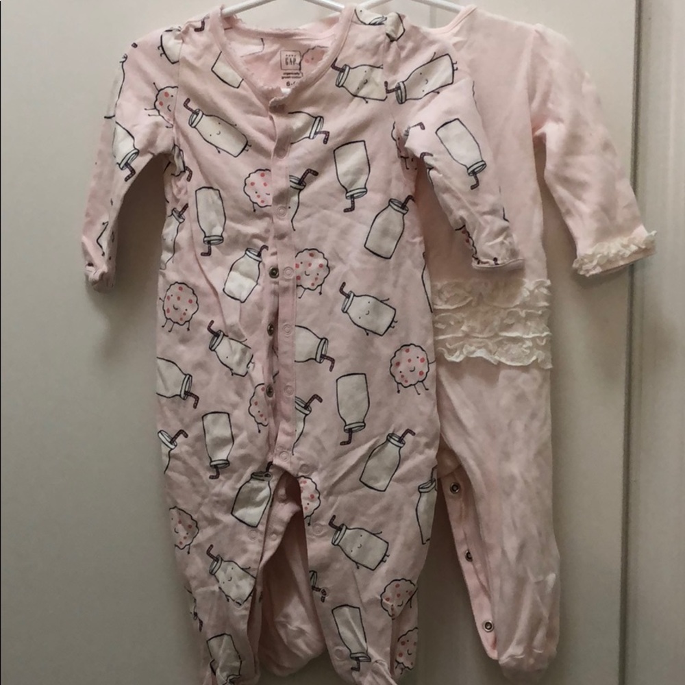 Baby girls one piece of two